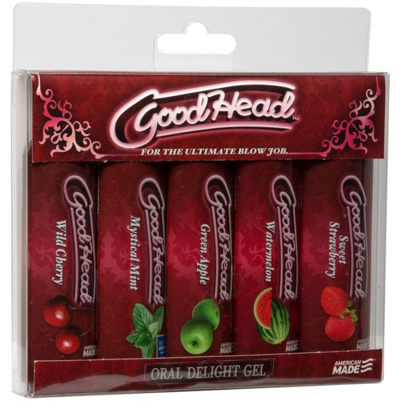 Goodhead Oral Delight Gel 5-Pack - Mixed